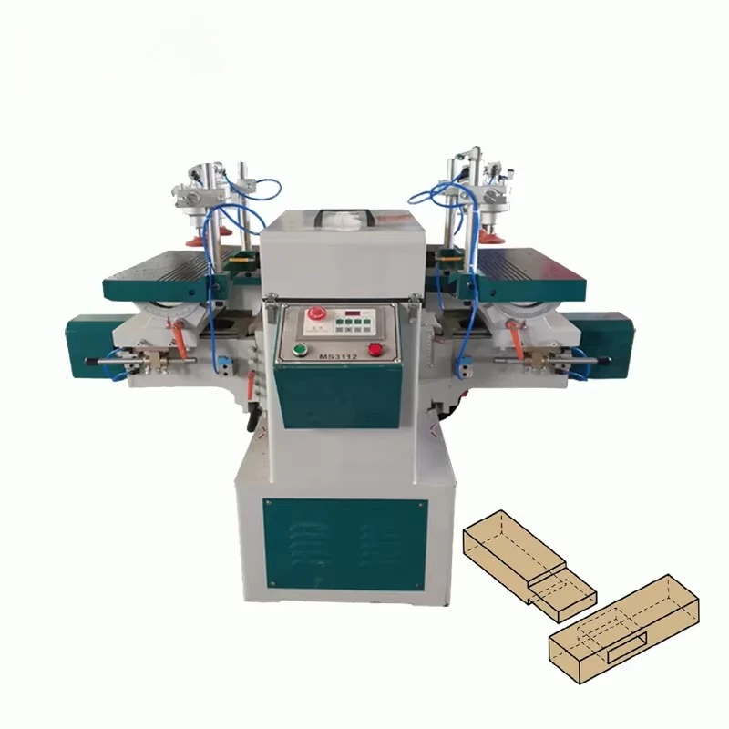 NEWEEK China Commercial Tenon Cutting Cnc Mitre Mortise Wood Tenon And Mortise Machine