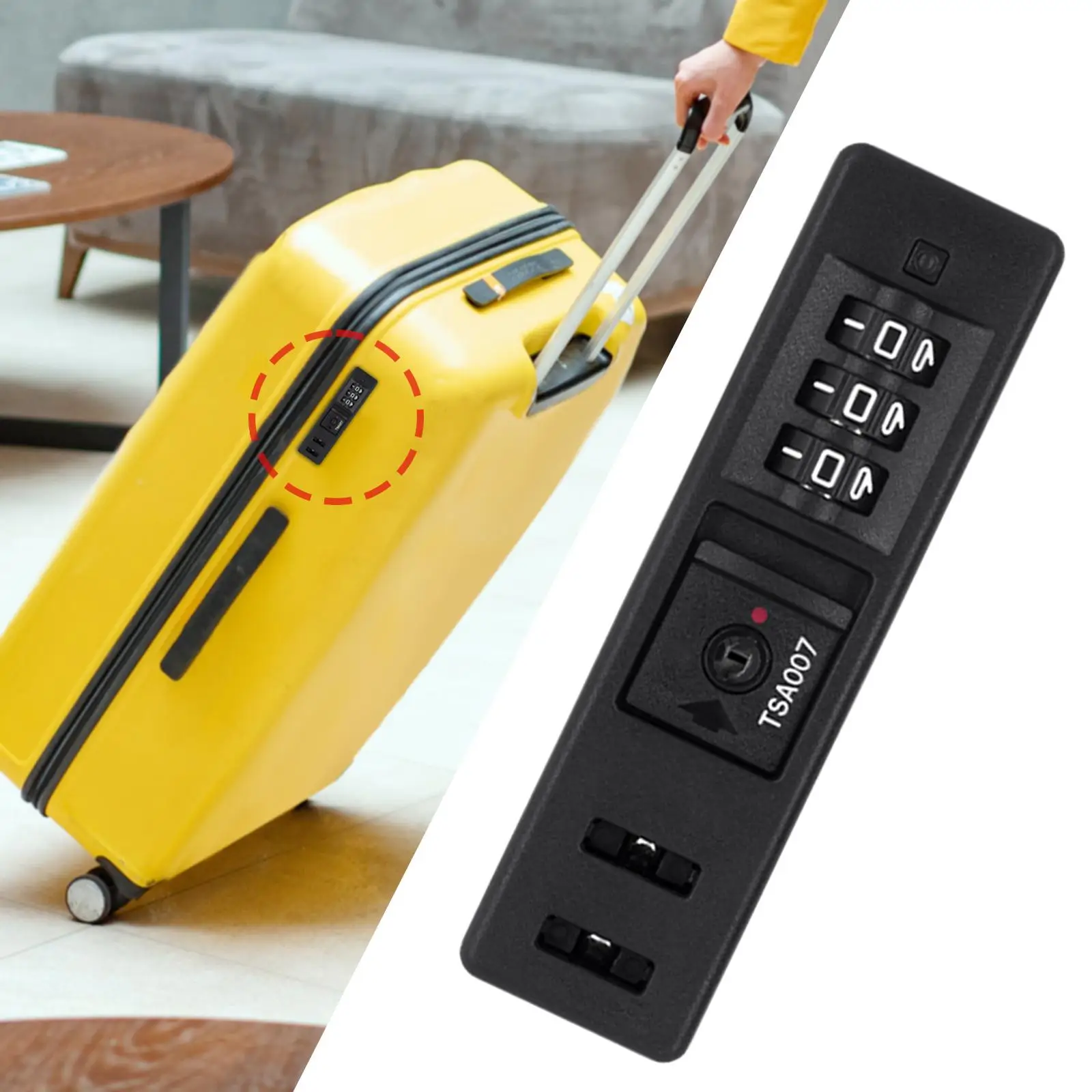 Smart Travel Lock for Suitcase Luggage Security Padlock for Backpack Tool Box Bag