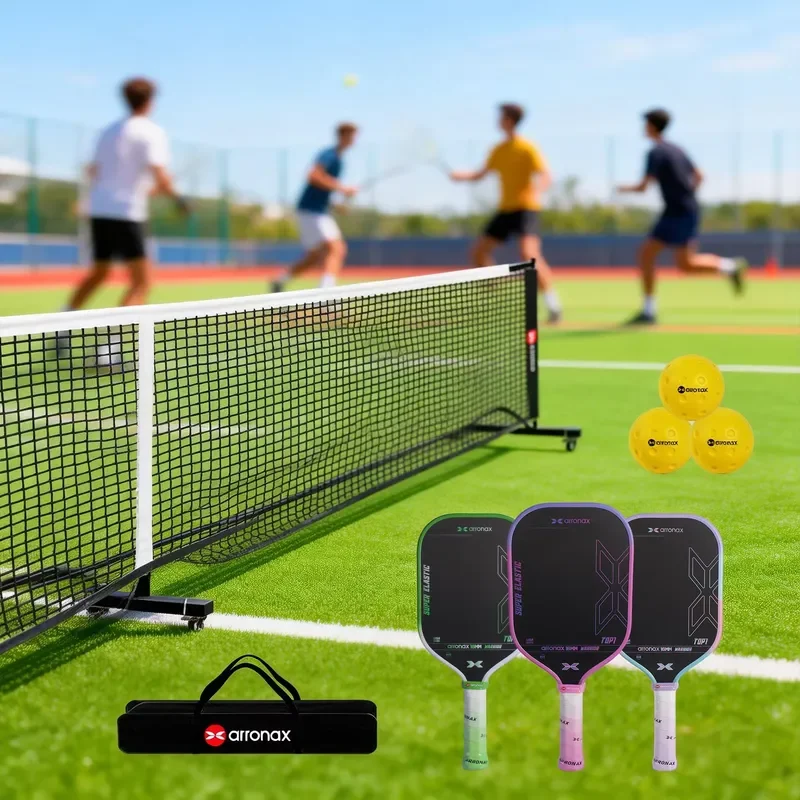 Arronax Portable Pickleball Net 22x36 Inch with Wheels Easy Setup Foldable Practice Net for Backyard Family Outdoor Training