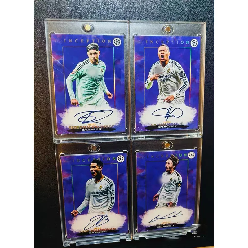 DIY Mbappé Bellingham Valverde Modrić Real Madrid Star Cards Autographed Cards 1/1
