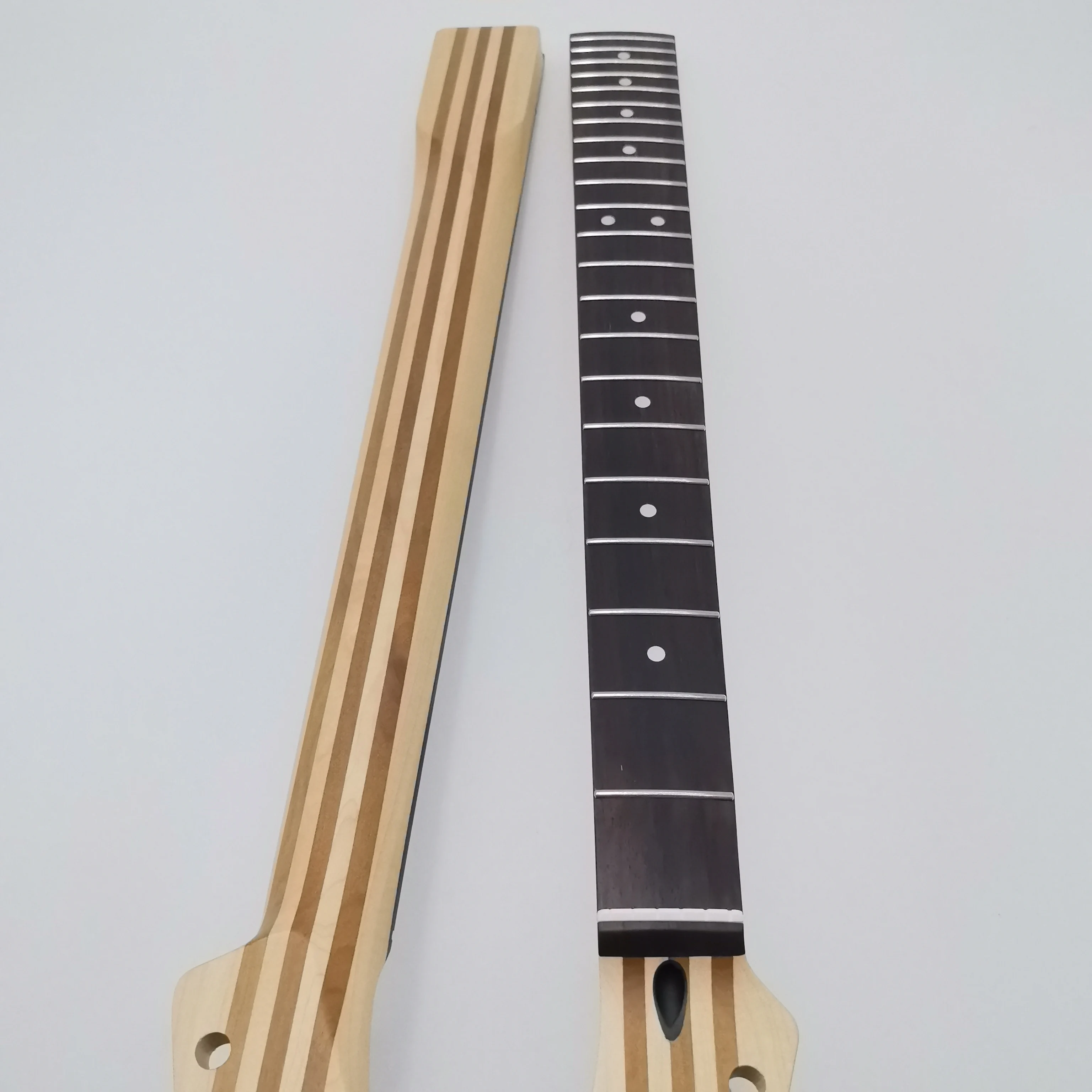 TL Guitar Neck, constructed with 7‑piece roasted maple, rosewood fretboard, 22 frets