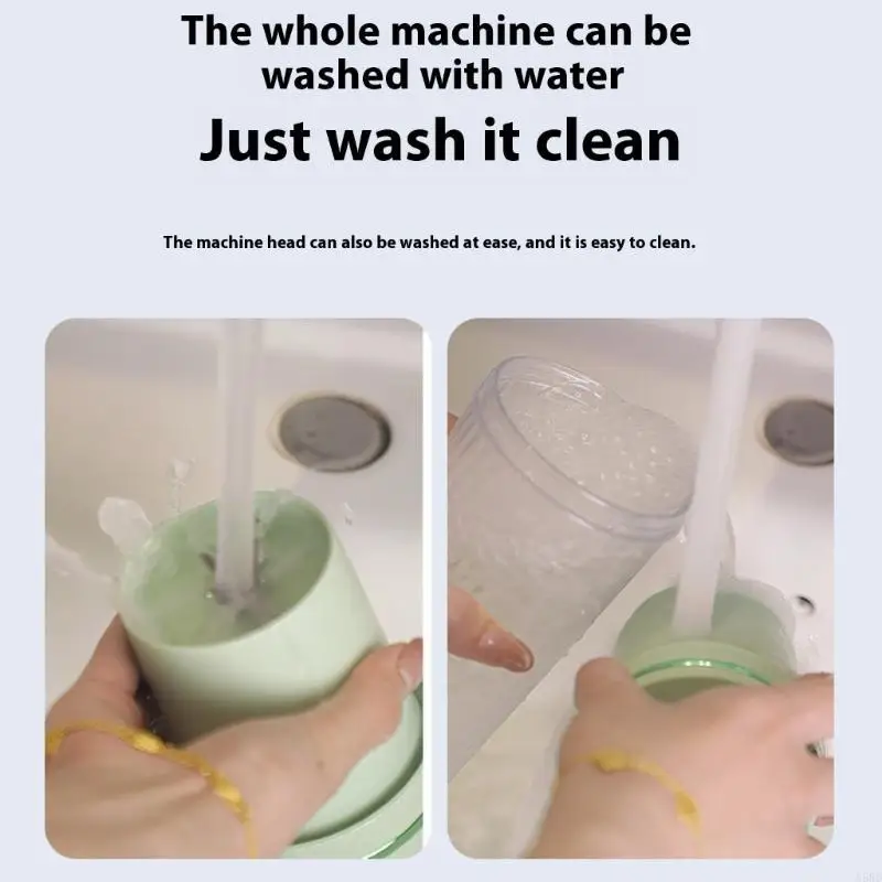 과일 블렌더 고효율 모터 방수 USB 충전 350ml Juicer Cup N58D