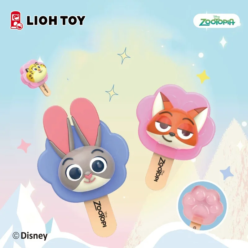 

New Cartoon Zootopia Zhu Disney Cute Grain Blind Box Set Trendy Toy Handmade Cute Doll Ornament Girls Birthday Gifts New Product
