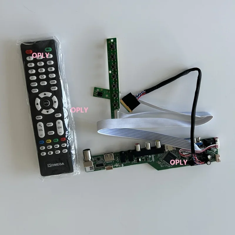 

Для LG LP140WH1 LP140WH1-TLC6 1366X768 14 "HDMI-совместимый USB AV VGA RF аудио ТВ комплект платы контроллера экран монитора DIY