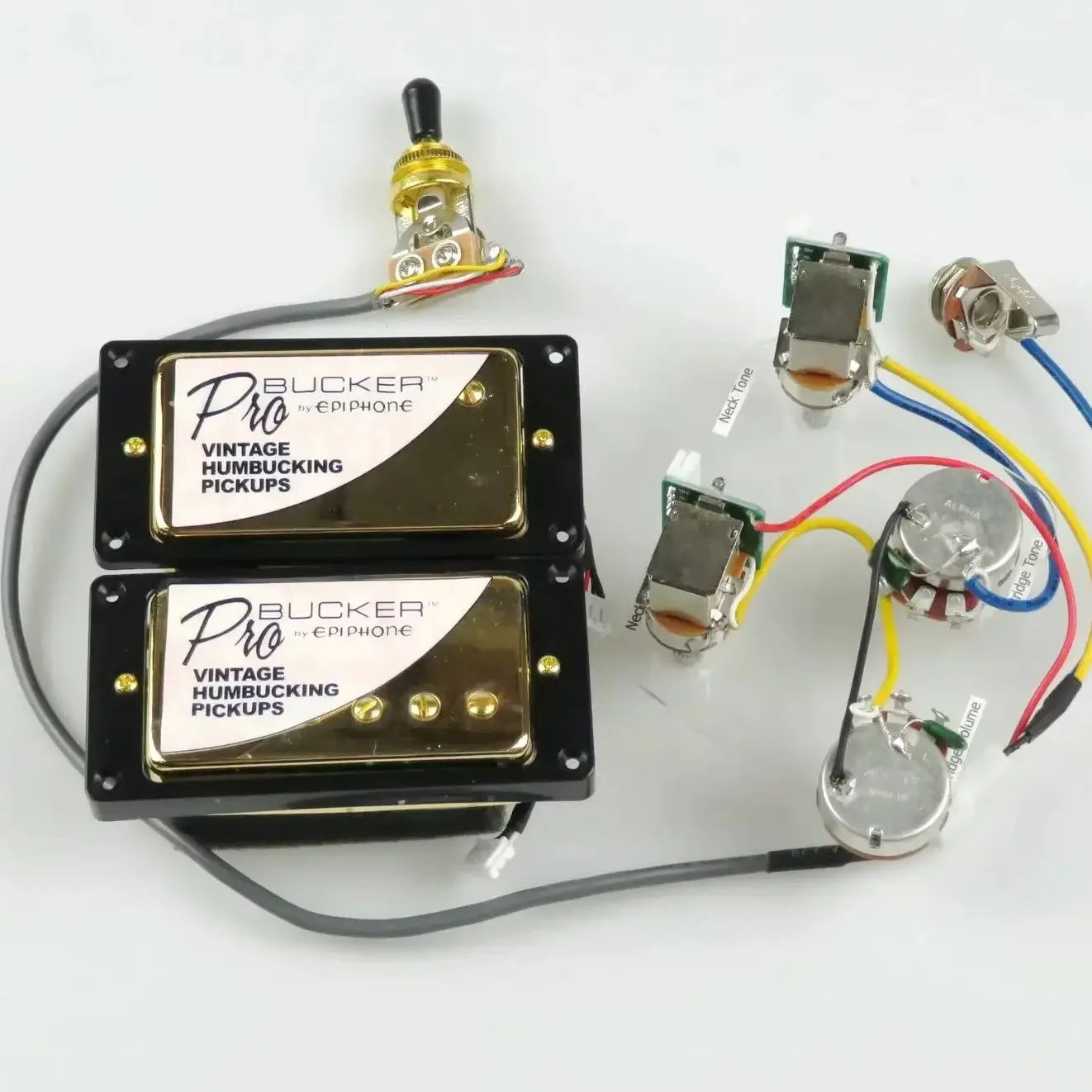 pickup-humbucker-probucker-standard-per-chitarra-elettrica-con-cablaggio-a-connessione-rapida-pro-e-copertura-dorata