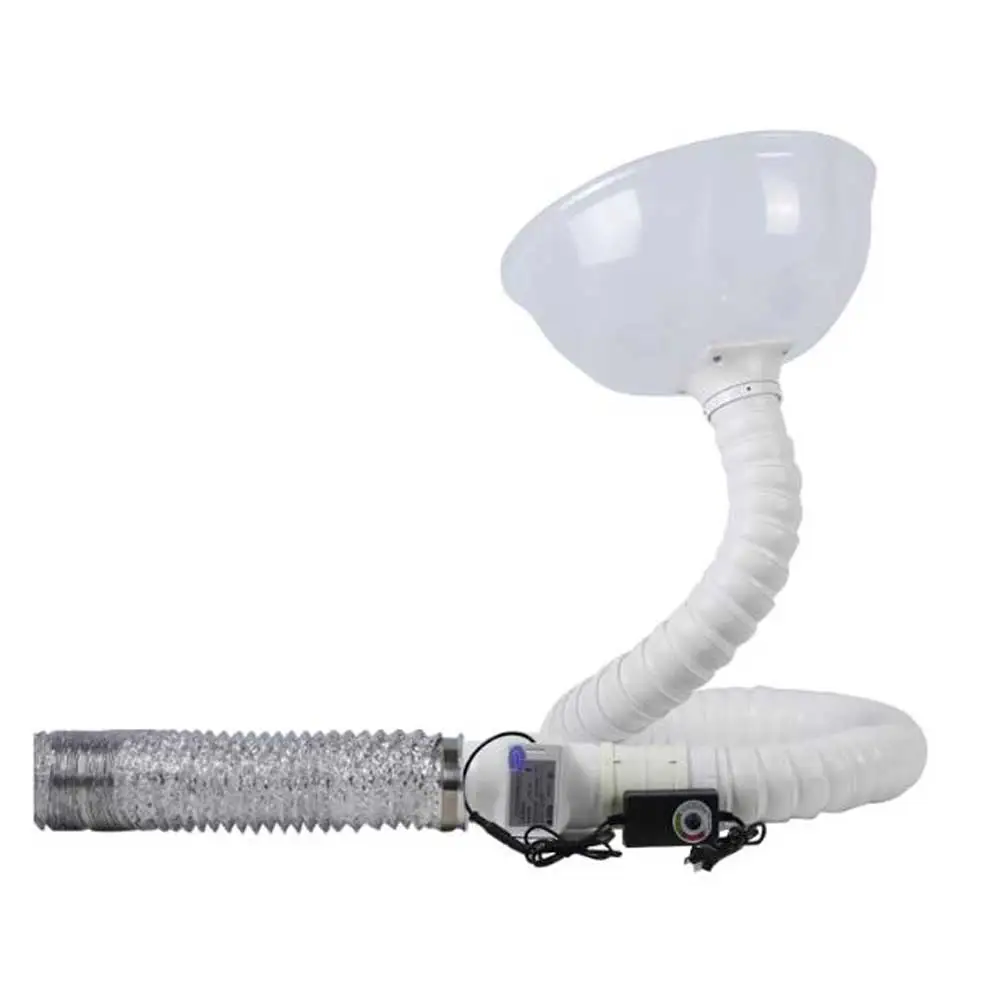 Ventilador de escape de humo para interiores, pequeño ventilador de escape de purificación de estaño para soldadura, ventilador de escape de humo de moxibustión