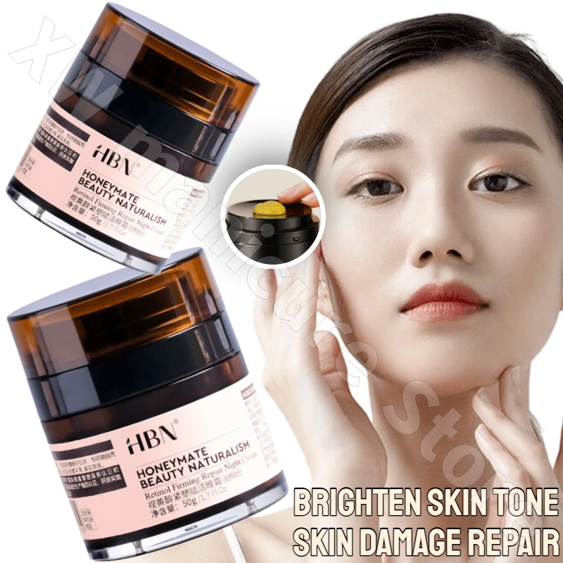 HBN Retinol Gentle Nourishes Delicate Skin Repair Skin Barrier Essence Cream Brighten Skin Tone and Improve Dullness