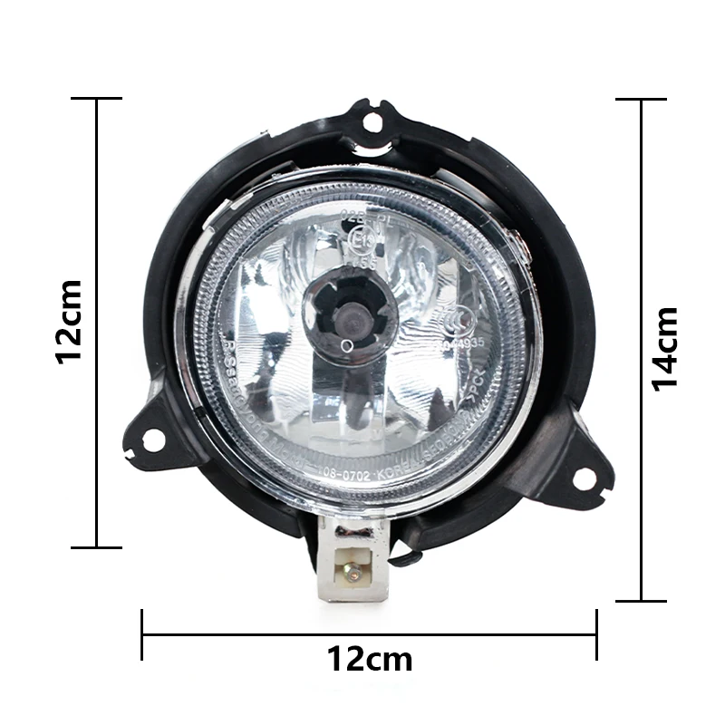 Car Front Bumper Fog Light Lamp Assembly Fog Lamp Auto For Ssangyong Actyon 2006 2007 2008 2009 2010 2011 8320121001 8320221001 view 3