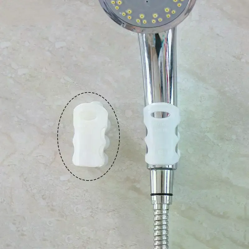 Adjustable Removable Suction Cup Shower Head Holder Drill Free Installation for Bathroom Wall Convenient Use