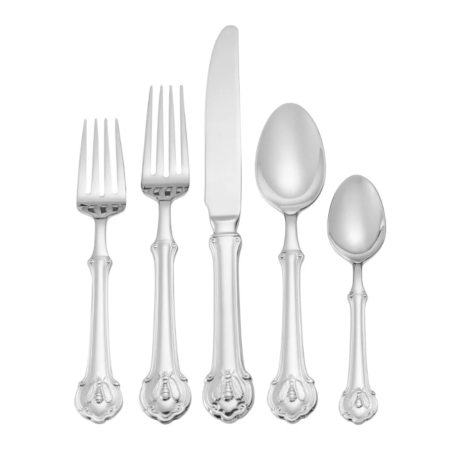 Napoleon Bee 5-Piece Stainless Steel Place Setting Service for 1