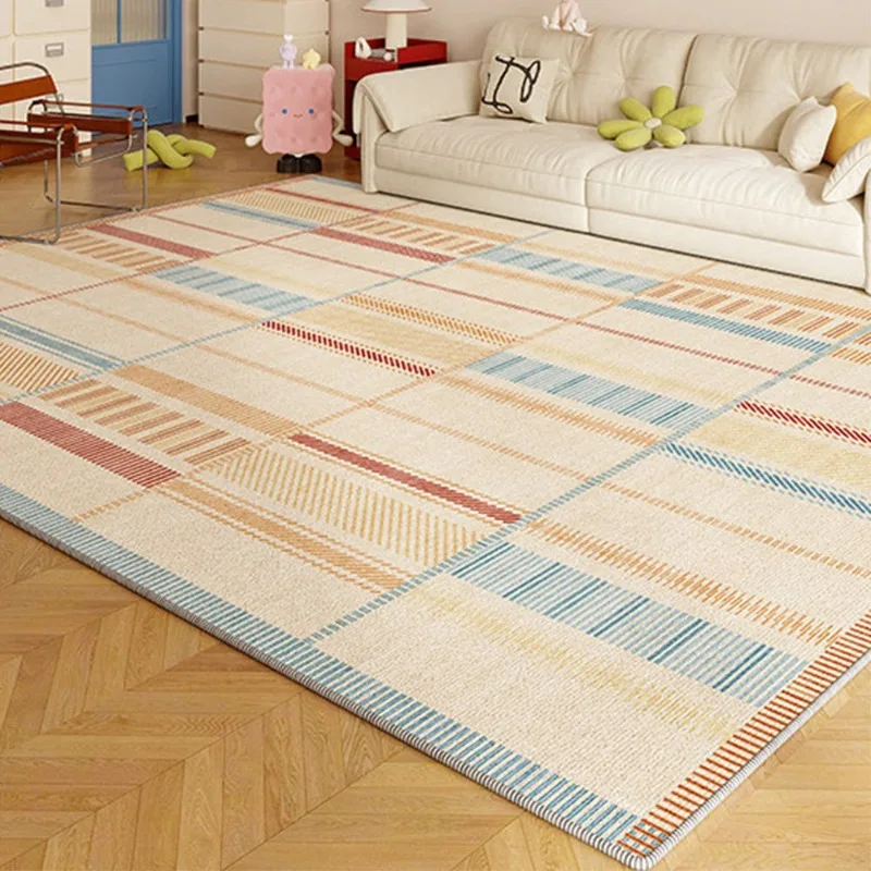 Berry Dopamine Style Carpet for Living Room Home Decor Sofa Coffee Table Non Slip Floor Mat Easy Clean Bedroom Bedside Rug Tapis