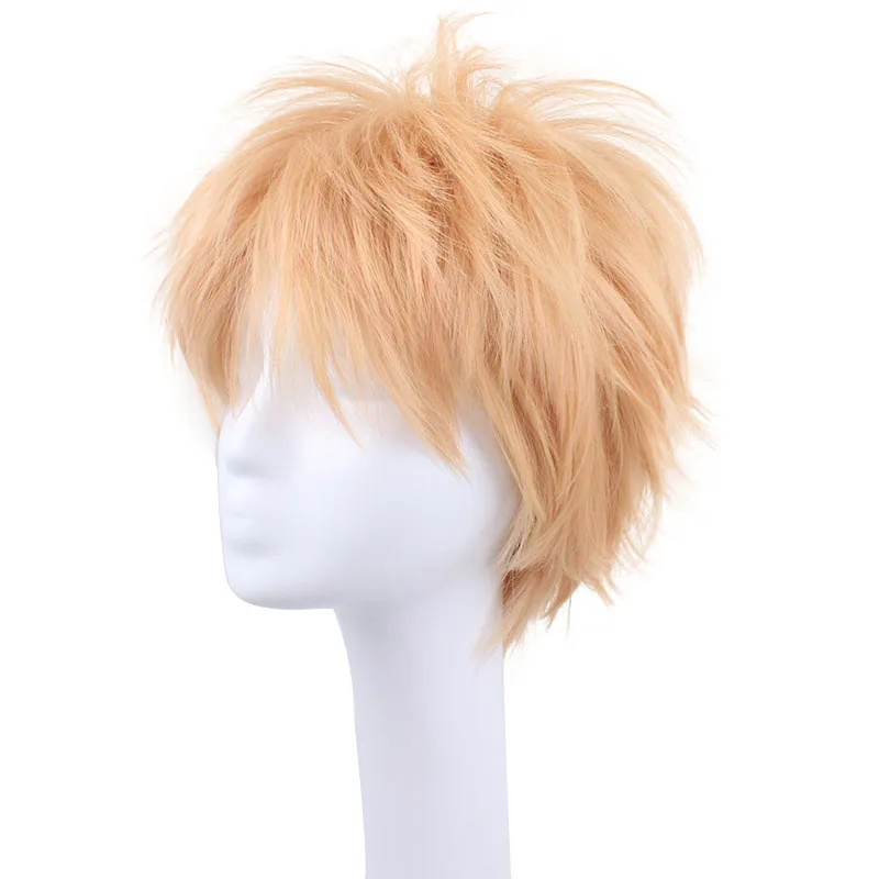 Cosplay Wig Noiz Short Spiky Hair Light Yellow Cosplay Wig