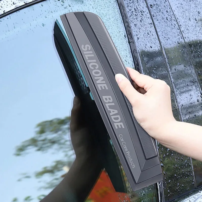 

Car Soft Silicone Handy Squeegee Windshield Window Washing Cleaning Accessories Tool