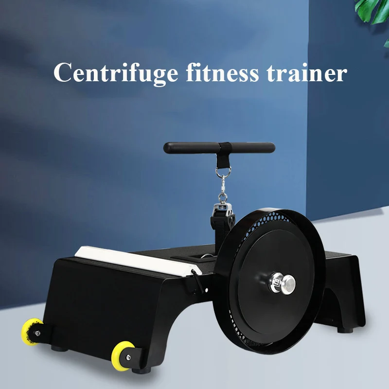 Commercial Wheeled Portable Squatting Equipment for Gyms, with Belt Centrifugal Tensile Machine, Flywheel Trainer