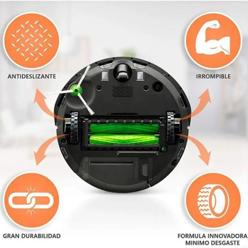 J6PE Reliable Replacement Tires and Set Vacuum Cleaner Front Casters for I7