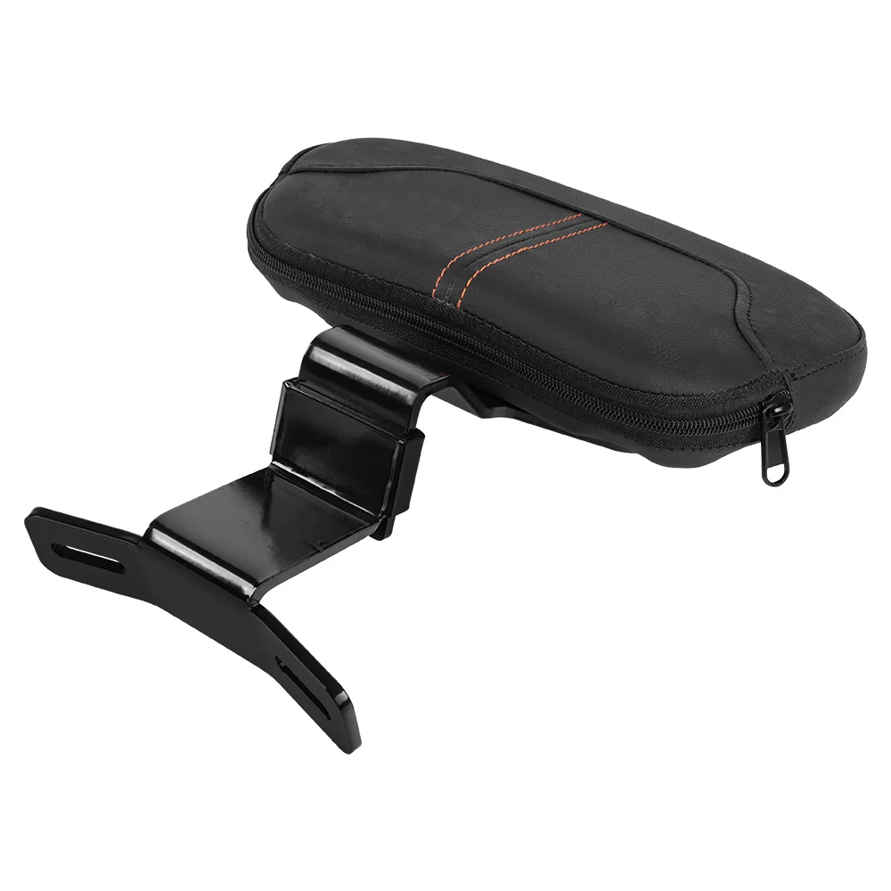 Motorcycle Backrest Cushion Front Driver Backrest Pad Back Mounting Kit For Harley Road King FLHR CVO Road King/Glide 2009-2022