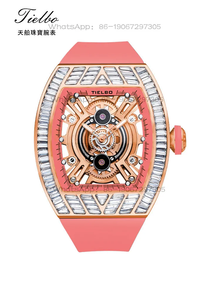 Official Genuine Storm 827 Barrel Shape Watch Waterproof Hollow Quartz Ladies Fashion Watch