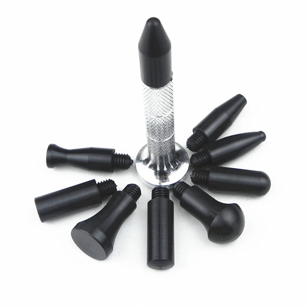 

2Set Practical Tool Kit Durable Professional Auto Body Dent Remover Glue Bridge Puller Replaceable Heads