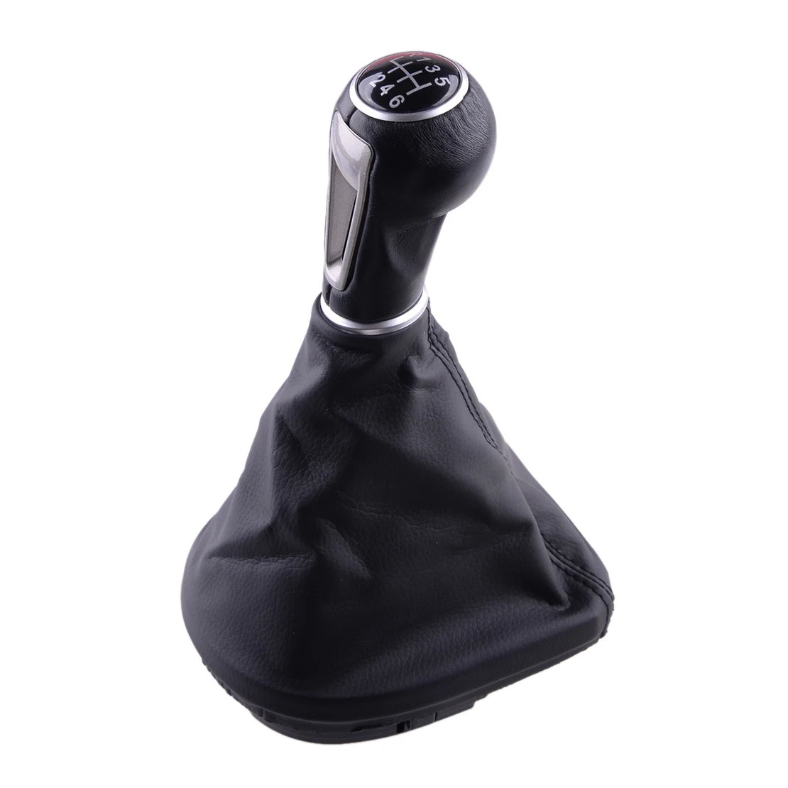 Car Gear Shift Stick Knob Gaiter Boot Cover Frame Fit For Seat Leon II Toledo III Altea XL 2006 2007 2008 2009 6 Speed