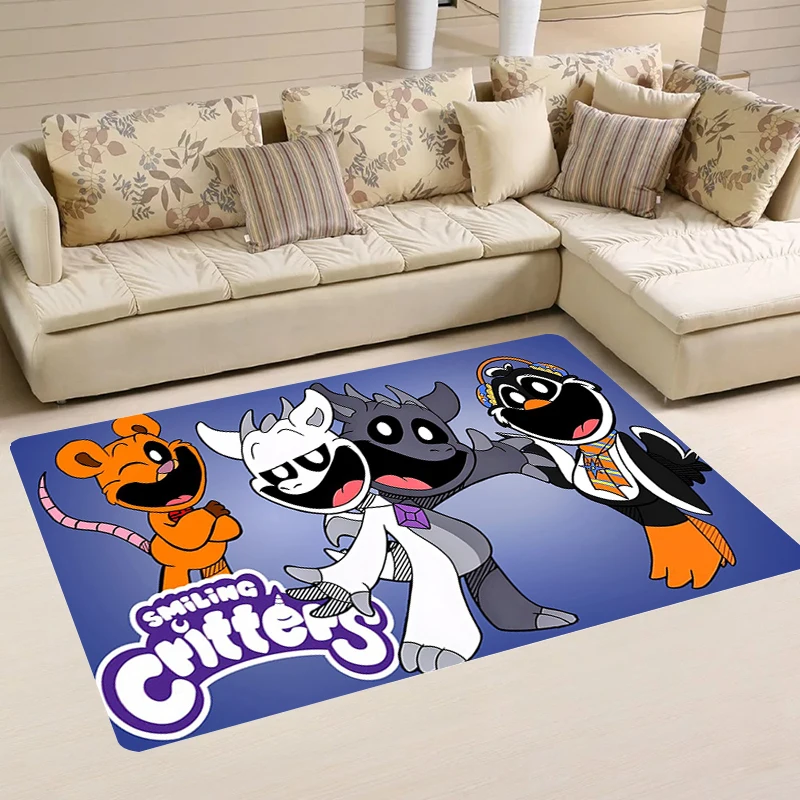 

Home Smiling Critters Room Rugs Carpets Kitchen Mat Doormat Entrance Door Balcony Foot Carpet Rug Mats Bathroom Bath House Floor