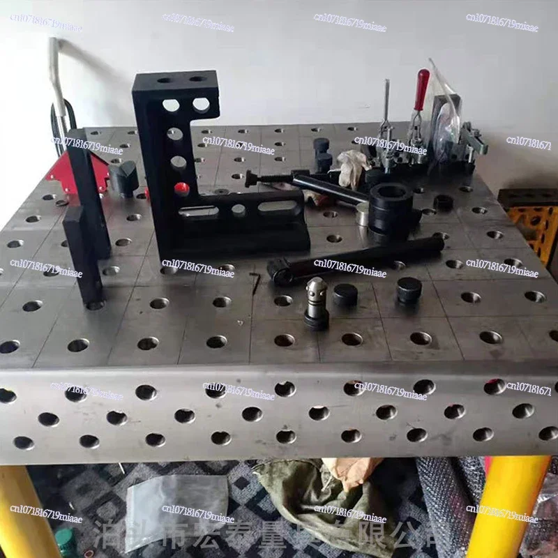 D28 Spiral Compactor 3D Welding Platform 180 ° 45 ° Fast Positioning Fixture Handle