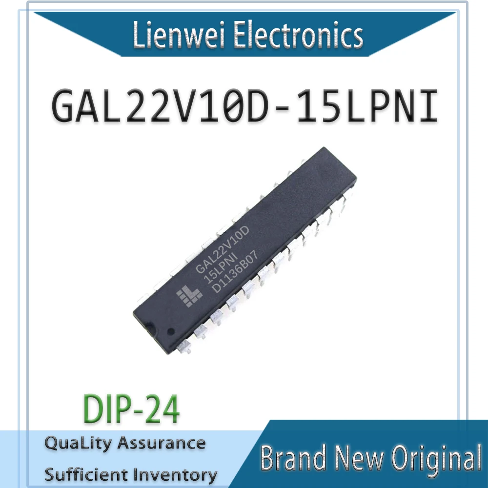 

(1-10 Piece)100% New GAL22V10D GAL22V10D-15LPNI IC Chipset DIP-24