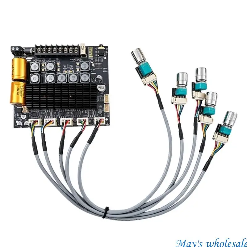 Speaker Driver Circuit Board with Wireless Link for DIY Sound Projects 448A