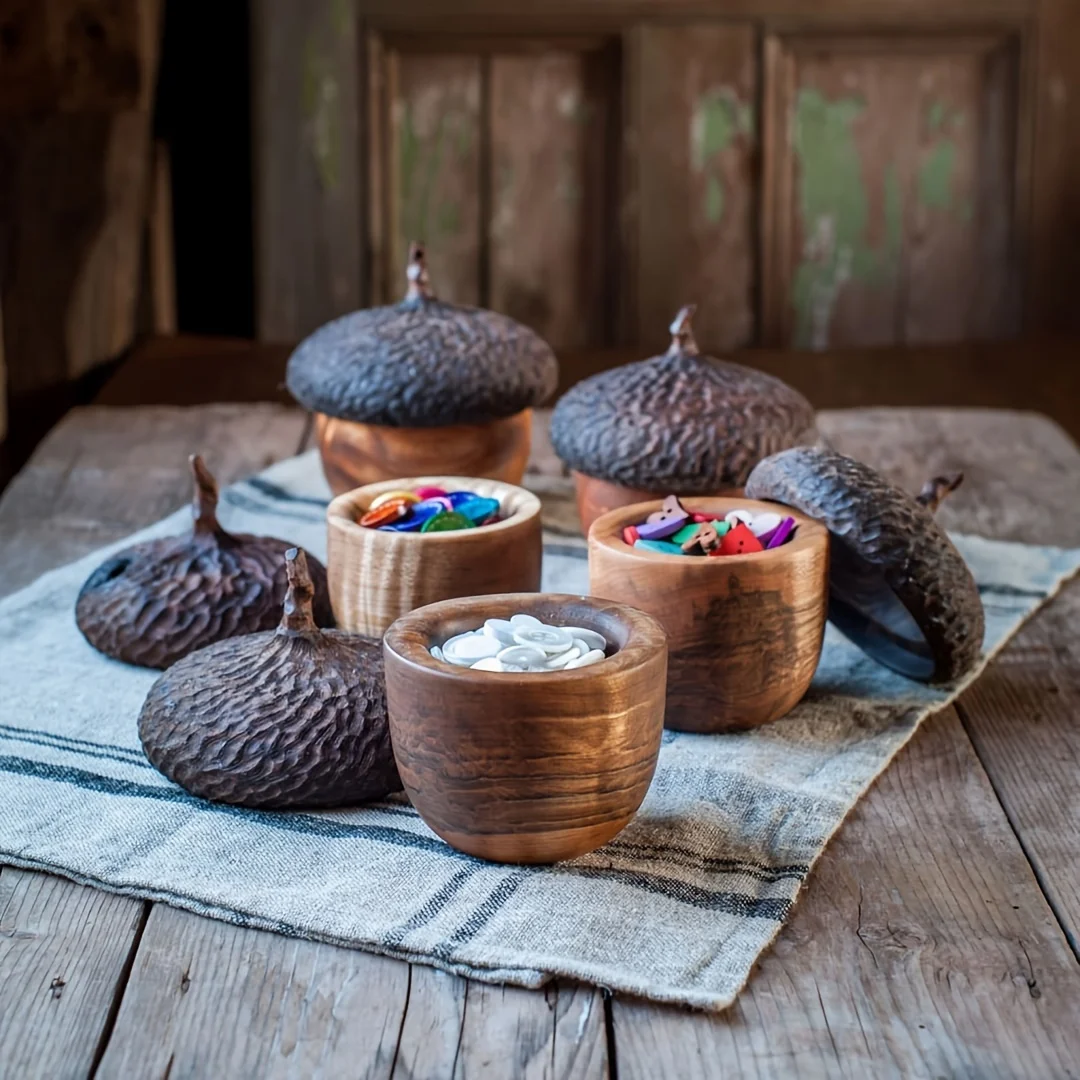 

New Resin Craft Garden Yard Decor Sculpture Creative Pinecone Ornament for Living Room Study