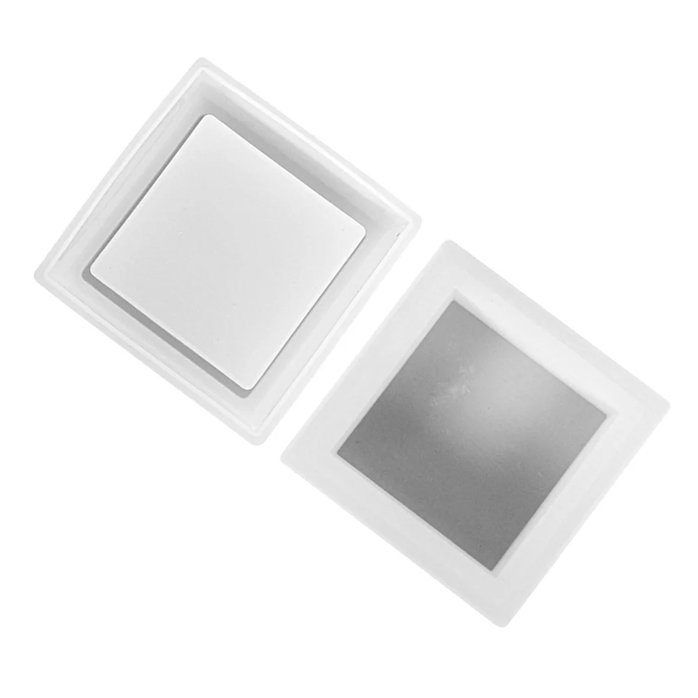 1Set Silikon Lagerung Box Form DIY Kristall Epoxy Form Langlebige Flexible Transparente Lagerung Box Machen Liefert Formen