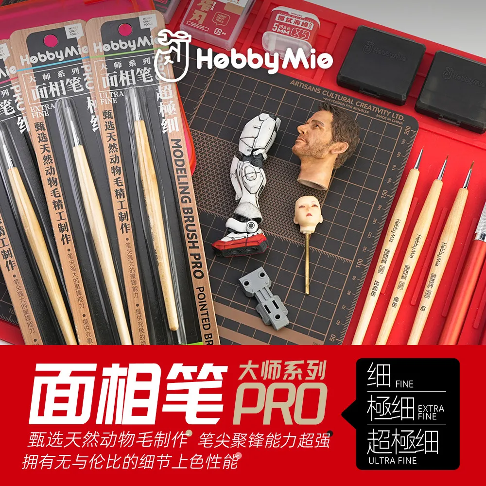 Face Pen HOBBY MIO Color Pens On The Model PRO  Handheld And Hand-painted Durable