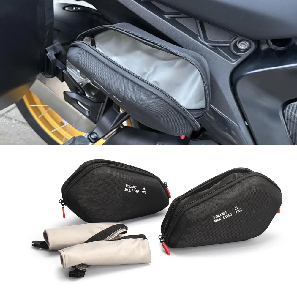 

﻿ For BMW R 1300 GS GS1300 R1300 GS 2023 2024 2025 New Motorcycle Side Panel Frame Tool bag storage bags Waterproof