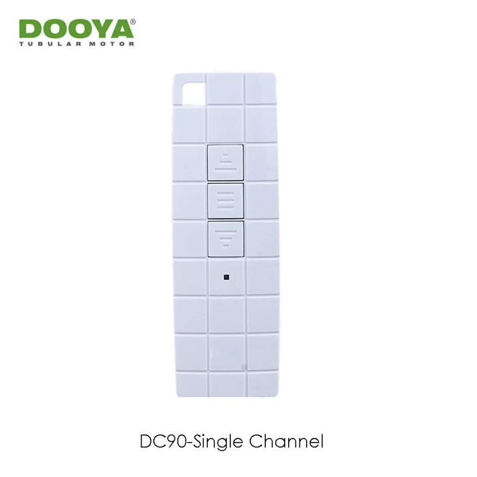 Оригинальный одноканальный передатчик Dooya DC90 для Dooya Motors, дистанционное управление RF 433 МГц, аксессуары для автоматических штор Dooya