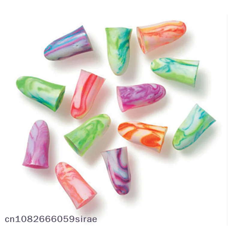 （CC44）10 Pcs/5bag Spark Soft Light Foam Ear Plugs Defenders Protectors Earplugs