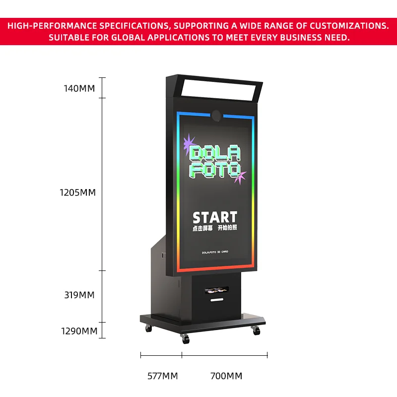 Photo Booth Multi-Device Support Logo Vending Machine Korean Photobooth Software And Custom Kits HOT SALE Photography