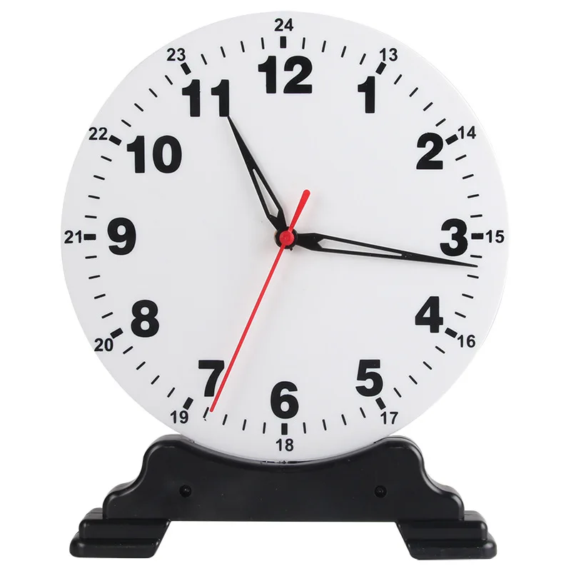 

25cm Large Clock Model for Demonstration Primary School Mathematics Teaching Instrument