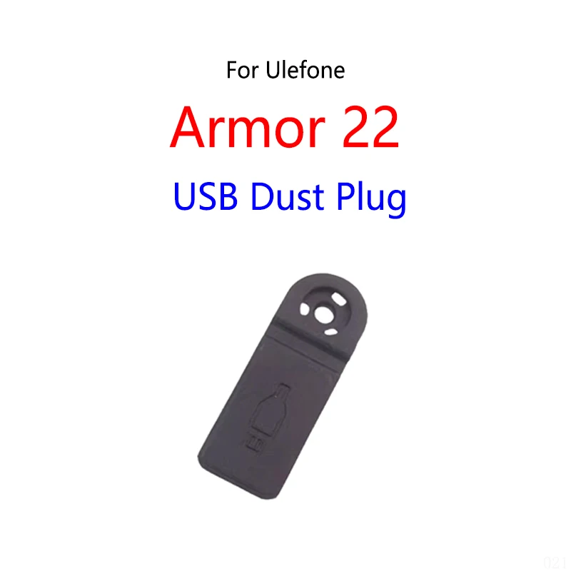 For Ulefone Armor 22 Type-C Charge Plug USB Charging Port Protector Cover TF SIM Earphone Dust Plug