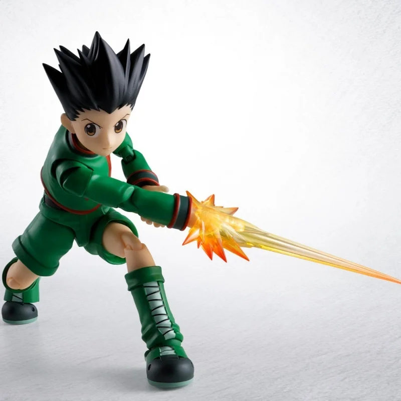 Original Bandai Hunter X Hunter S.H.Figuarts Shf Killua Zaoldyeck Shf Gon Freecss Anime Action Figure Model Collection Toy Gifts