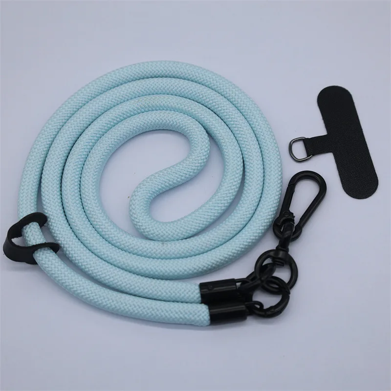 

Наручный веревочный коврик для мобильного телефона, регулируемый ремешок через плечо, многофункциональный ремешок для мобильного телефона, пружинный ремешок с защитой от потери