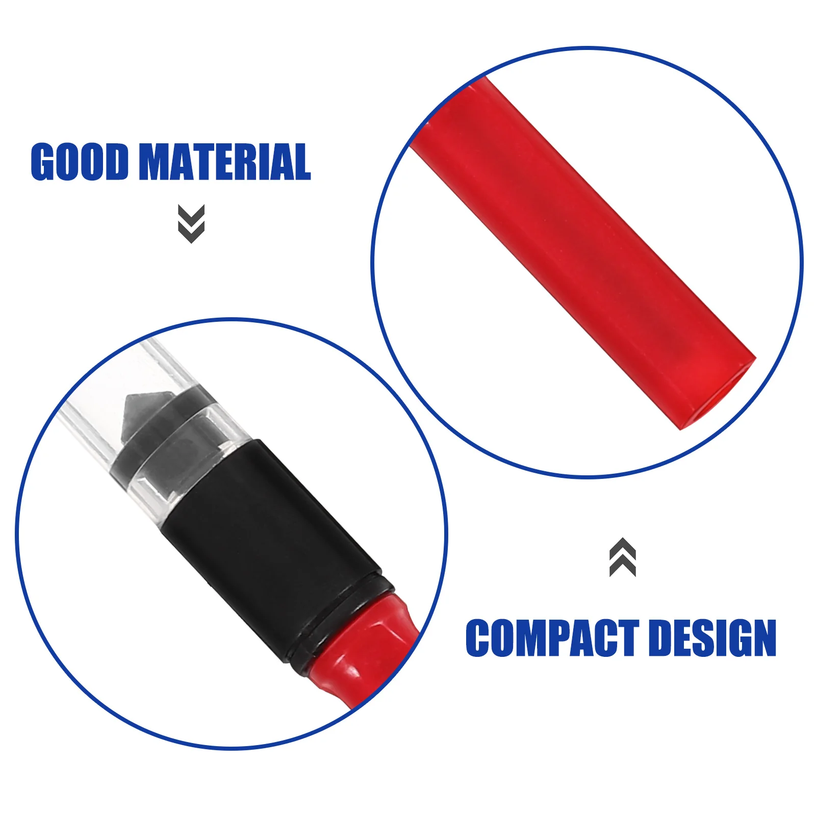 10 pz Penna Stilografica Assorbitore di Inchiostro Assorbitore 3 4mm Riutilizzabile Materiale Plastica Liscio Materiale Scolastico Accessori
