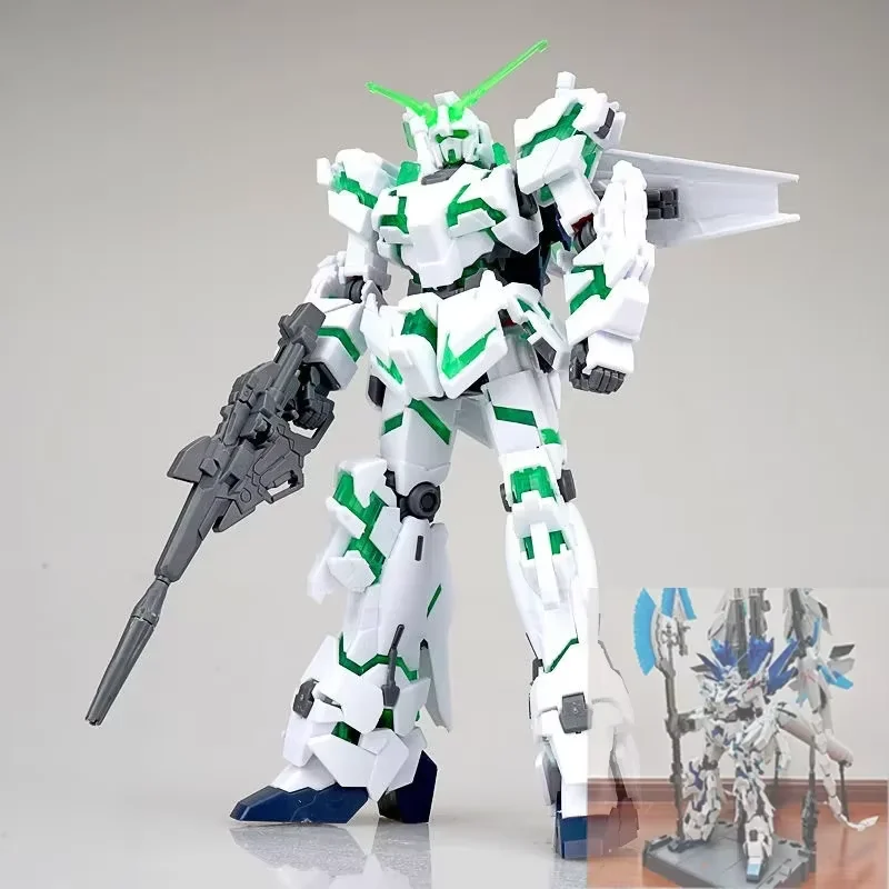 XD Unicorn HG 1/144 RX-0 وضع التدمير تجميع أطقم منمذجة عمل أرقام المتفجرة درع دمية الاطفال لعبة هدية تحصيل