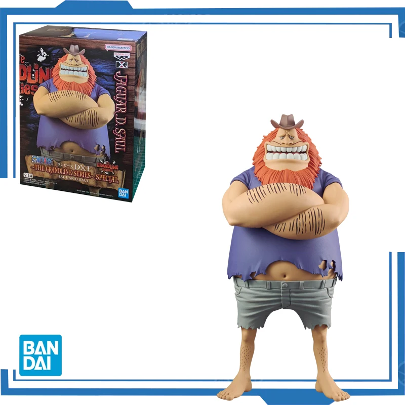 

Bandai Original Banpresto Anime One Piece DXF The Grandline Series Special Jaguar D Saul PVC Action Figure Model Collectible Toy