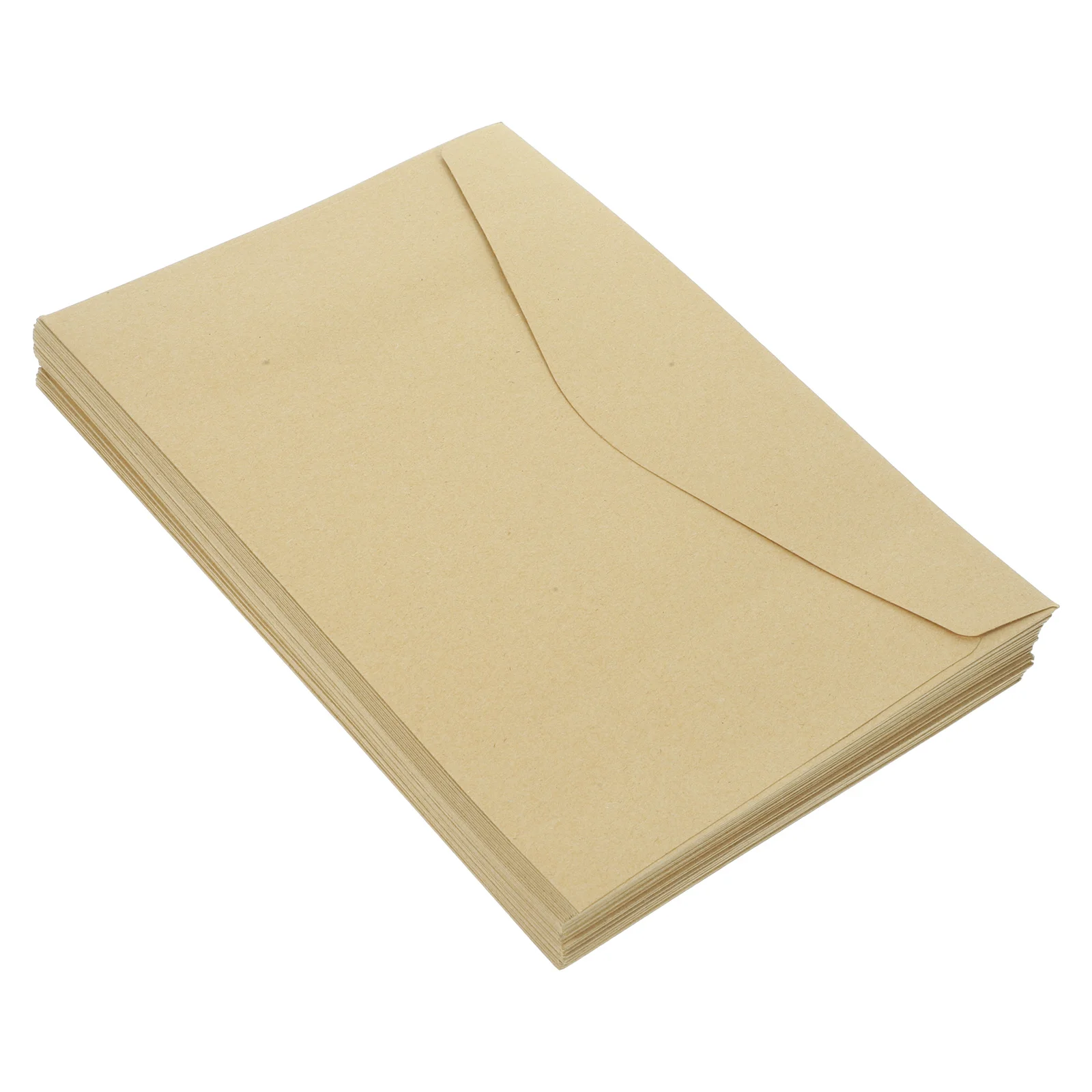 

50 Pcs Clear Envelope Envelopes Wedding Invitations Card Decorative Large Blank Paper Storage for Greeting