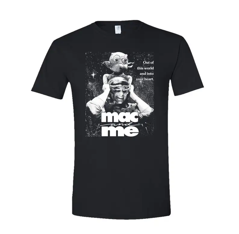 MAC AND ME Shirt Nukie Dark Star Cult film bad space comedy troll 2 terrorvision john carpenter sci fi ufo the thing