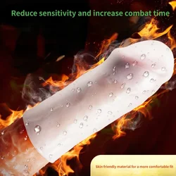 Silicone Ghost Exerciser Mini Penis Sleeve Penis Enlargement Sex Toys for Men Masturbation Pocket Pussy Adult Toys Sex Products