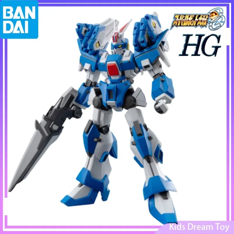 Bandai en Stock Original HG 1/144 Super Robot Wars OG figuras de Anime-ASHSAVIOUR-figuras de acción juguetes modelo de ensamblaje coleccionable
