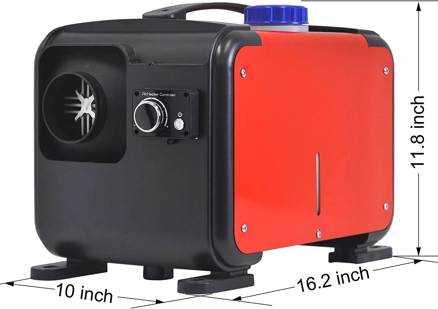 Universal 2KW/5KW Diesel Parking Heater - 12V/24V Portable Air Heater for Trucks, Cars, Boats & Caravans, Heavy-Duty Winter