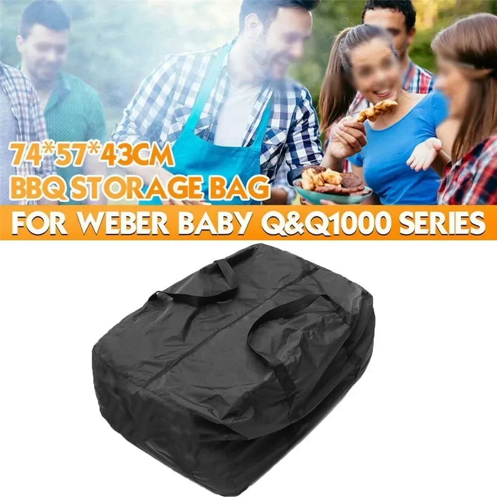 Bag Storage Carry Storage Carry Bag BABY Q&Q1000 Series Boutique Portable 74*57*43cm BBQ Storage Black Carry Charcoal Grill