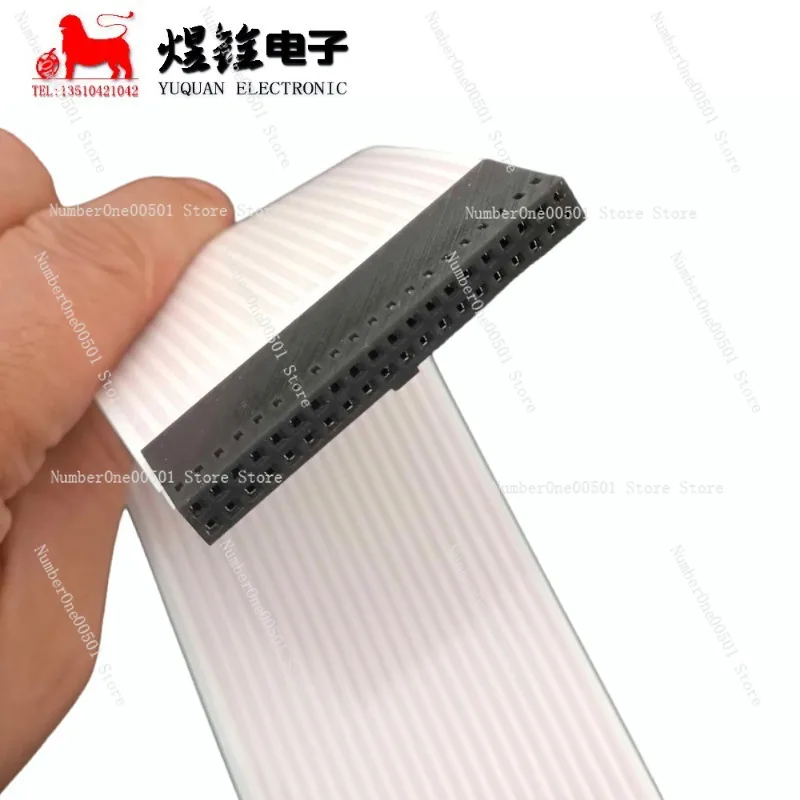 2.54mm Pitch IDC Flat Ribbon Cable High Current Motion Type Discrete Wire Double Layer Custom Harness