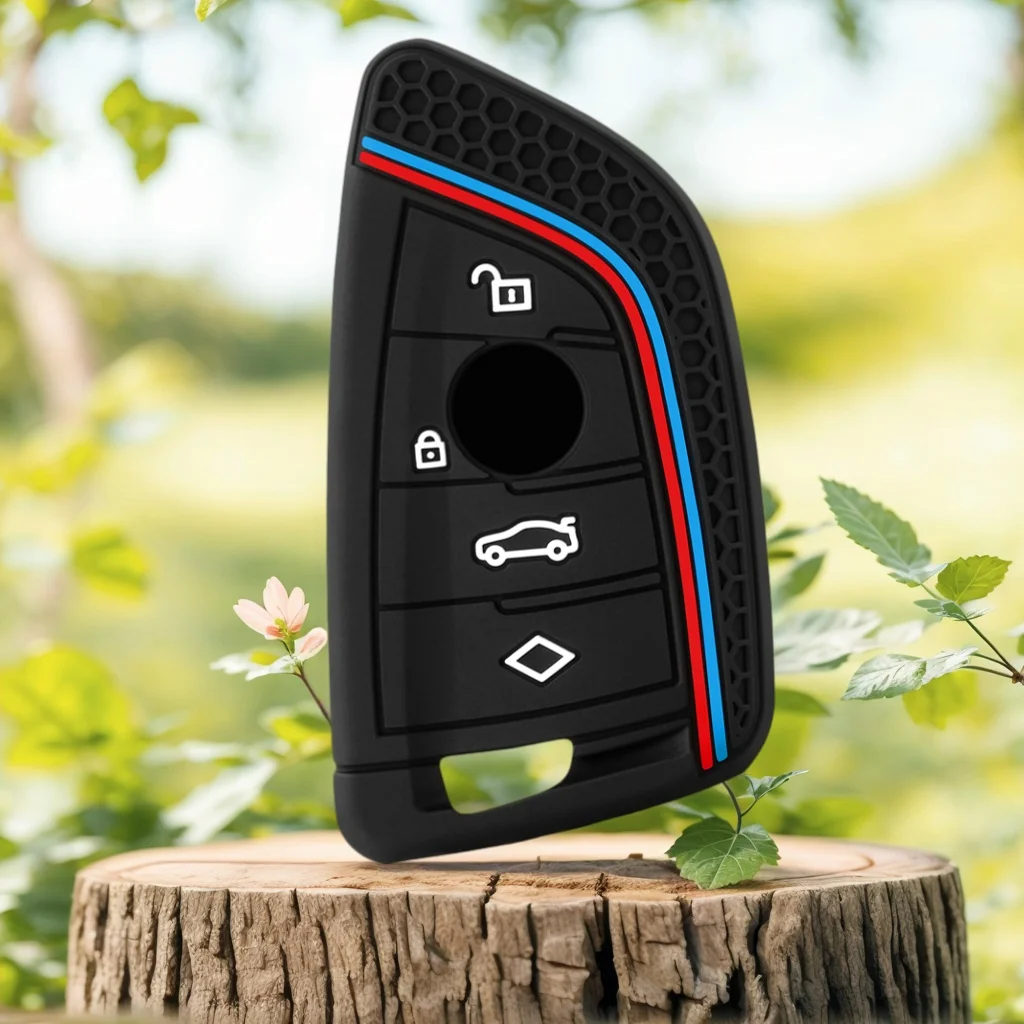 Autoschlüsseletui für BMW 216i F46 X1 X2 X3 X5 X6 GT 2 5 6 7 Serie 3 4 Tasten Smart Keyless Fernbedienung Schlüsselanhänger Schutzabdeckung