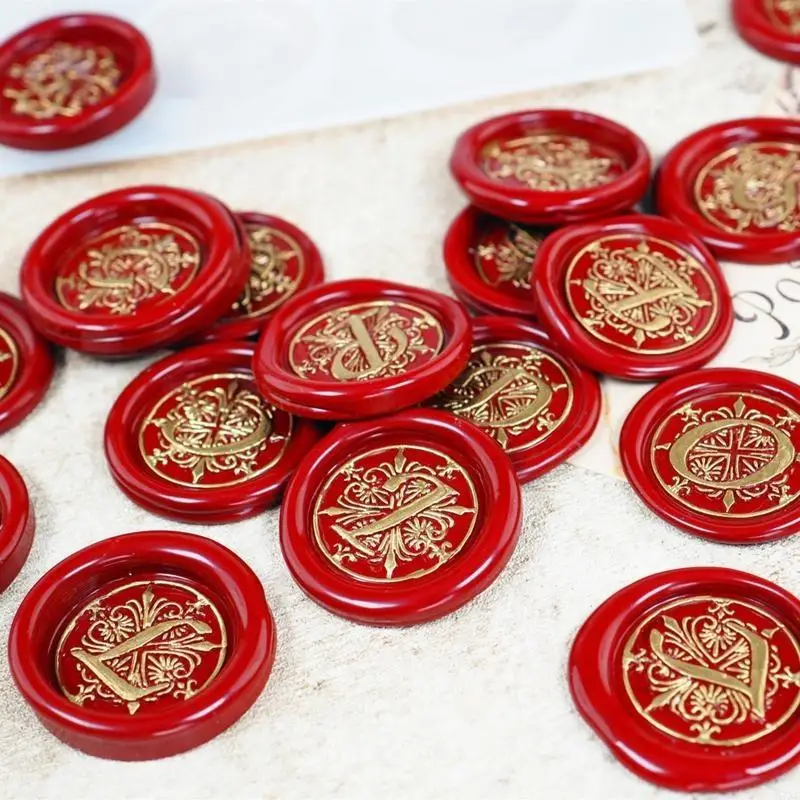 Wax Stamps Resin Mold for Wedding Letters Invitations Envelopes